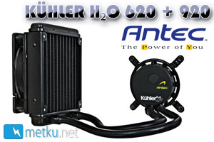 Antec KÜHLER<br>H2O 620 & 920 Antec KÜHLER<br>H2O 620 & 920