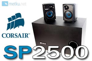 Corsair SP2500 2.1 Speaker System Corsair SP2500 2.1 Speaker System