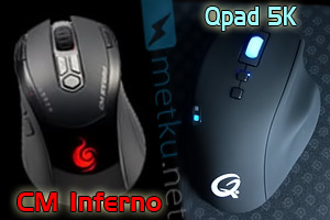 CM Inferno vs. QPAD 5K CM Inferno vs. QPAD 5K