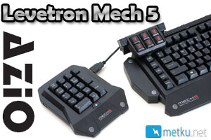 AZIO Levetron Mech5 Gaming Keyboard AZIO Levetron Mech5 Gaming Keyboard