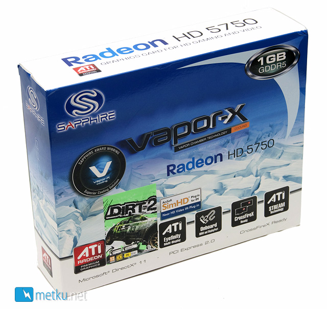 Sapphire HD 5750 Vapor-X - Gaming on a budget