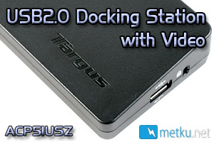 Targus USB2.0 Docking Station with Video Targus USB2.0 Docking Station with Video