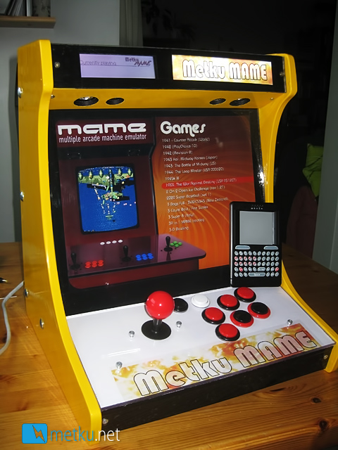 Project:: Arcade - Tutorial on how to build a desktop arcade cabinet