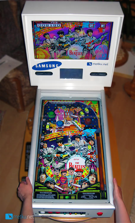 Metku Pinball - World first water cooled Pinball machine!