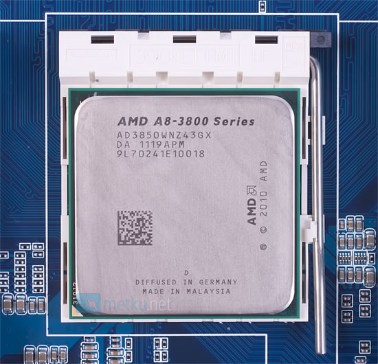 AMD A8 3850 A-series APU - Great performance + reasonable power consumption on a single package