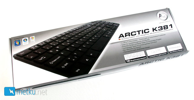 Arctic K381 keyboard - A keyboard for style-aware users