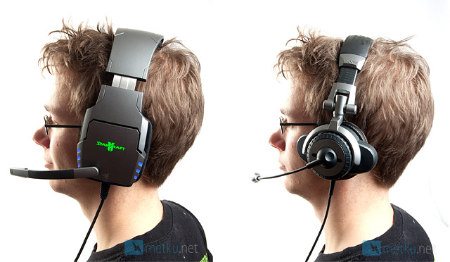 Pelikuulokkeet Arctic vs Razer - USB-liitäntäisiä kuulokkeita pelaajille