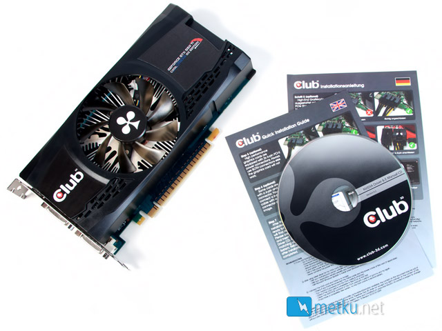 Club3D GTX 550 Ti - CoolStream OC Edition