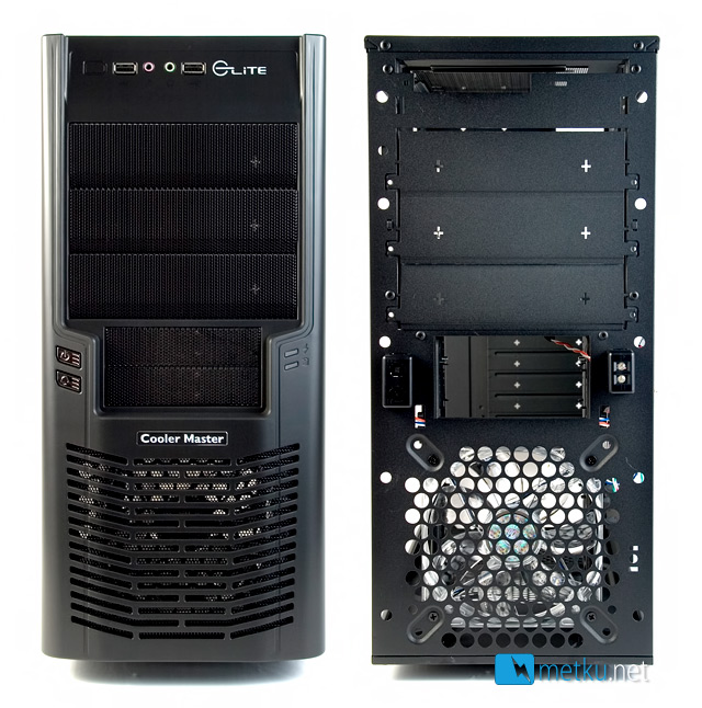 Cooler Master Elite 430 Black - Good looking case with potential