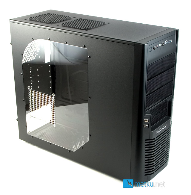 Cooler Master Elite 430 Black - Good looking case with potential