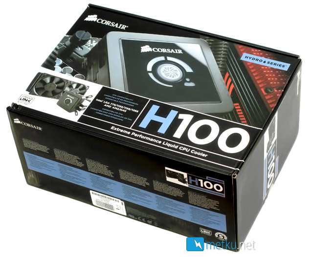 Corsair Hydro H100 - High performance cooling with water