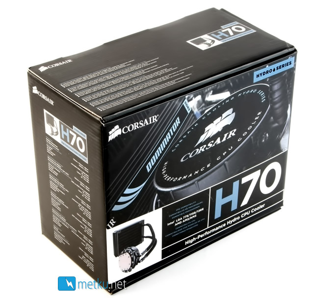 Corsair Hydro H70 - All-In-One water cooling for CPU