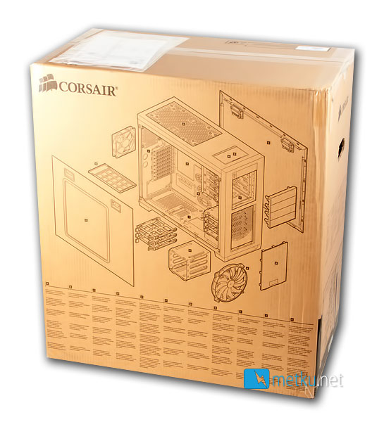 Corsair Obsidian 650D - Extremely stylish and well thought out case