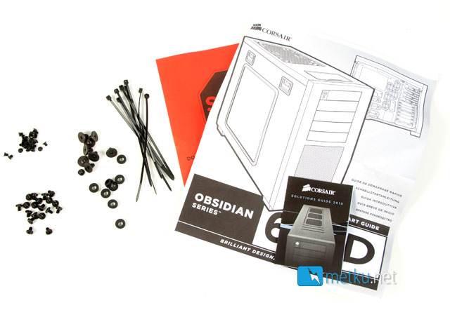 Corsair Obsidian 650D - Extremely stylish and well thought out case