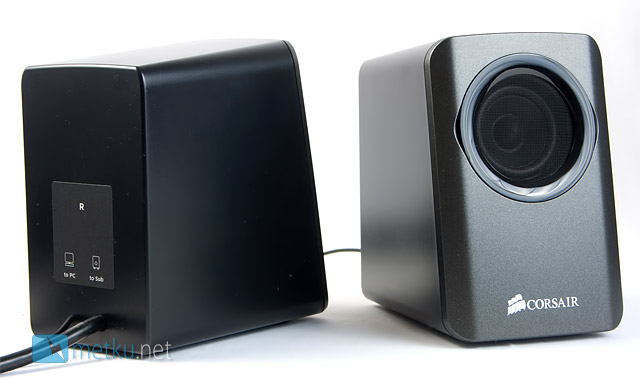 Corsair SP2200 2.1 kajarisetti PC:lle - Hillityn tyylikäs 2.1 setti pelikoneillesi