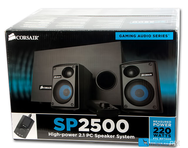 Corsair SP2500 2.1 Speaker System - High quality sound for any use