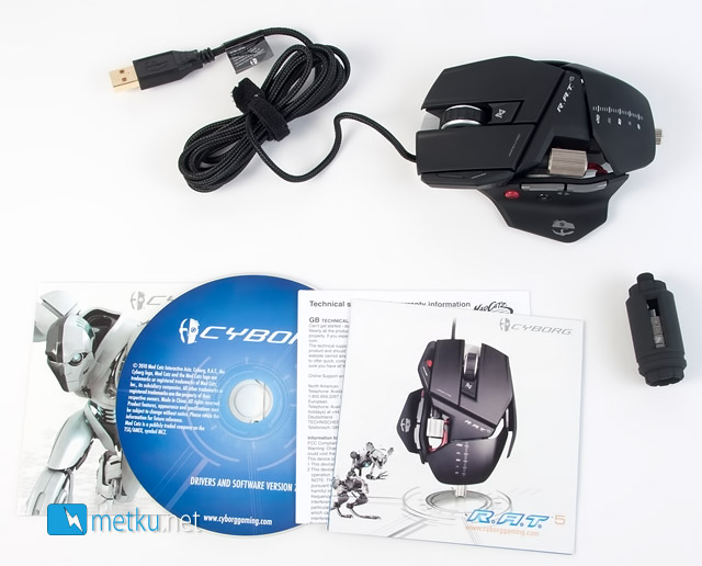Cyborg R.A.T. Gaming Mice - Wired R.A.T. models 3, 5 and 7 reviewed