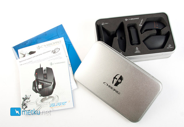 Cyborg R.A.T. Gaming Mice - Wired R.A.T. models 3, 5 and 7 reviewed
