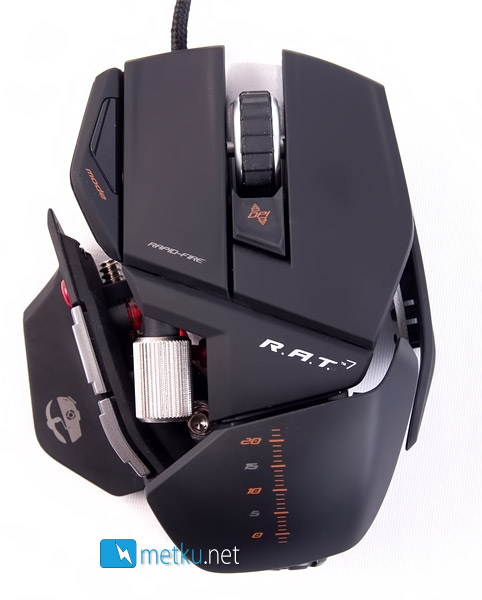 Cyborg R.A.T. Gaming Mice - Wired R.A.T. models 3, 5 and 7 reviewed