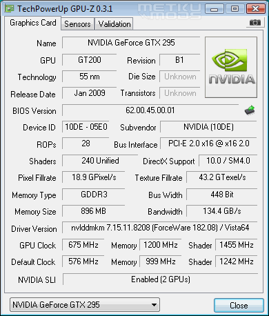 Gainward 295 GTX