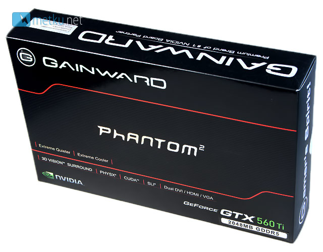 Gainward GTX 560 Ti 2048MB - Fast graphics with a short card