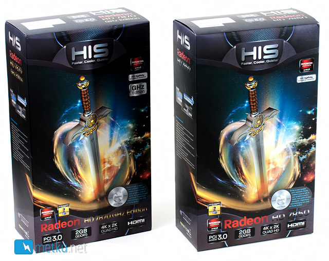 HIS HD 7850 & HD 7870 GHz Edition - 