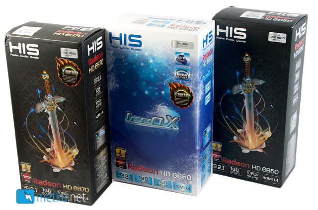 HIS HD68xx Graphics Cards - Good overclockers go head to head