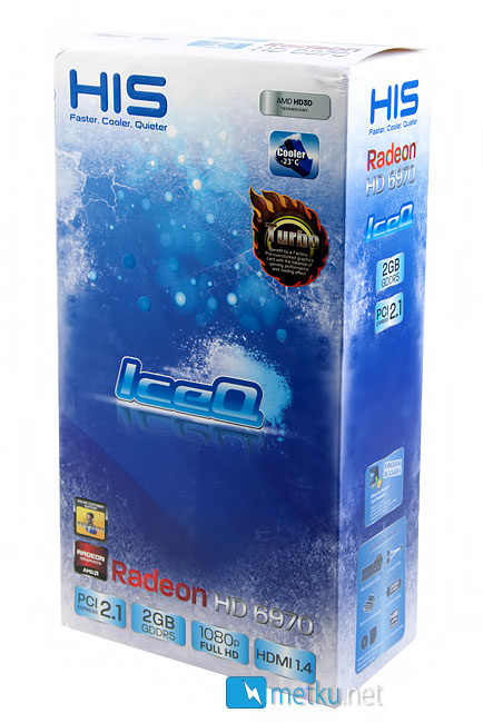 HIS HD6970 IceQ Turbo - Fast but quiet gaming GFX card