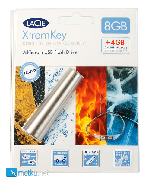 LaCie XtremKey - Very safe USB Thumb Drive!