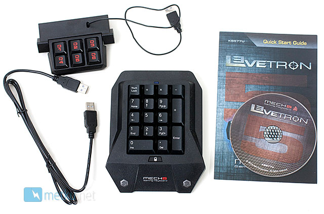 AZIO Levetron Mech5 Gaming Keyboard - Futuristic design for futuristic gamers