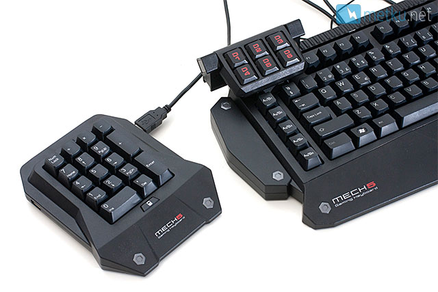 AZIO Levetron Mech5 Gaming Keyboard - Futuristic design for futuristic gamers