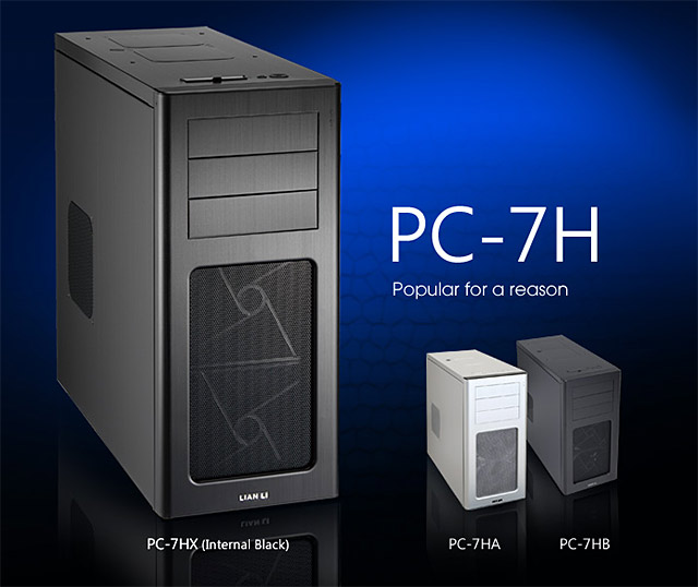 Lian Li PC-7HX -kotelo - Korkealaatuinen kotelo moneen käyttöön