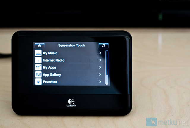 Logitech Squeezebox Touch - Multimedia at your fingertips