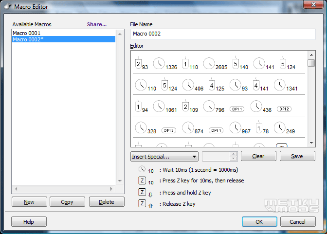 Macro Editor