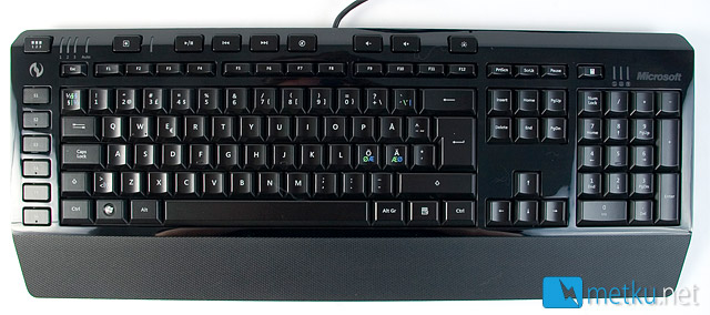 Microsoft Sidewinder X4 Gaming Keyboard - Gaming keyboard with style in mind