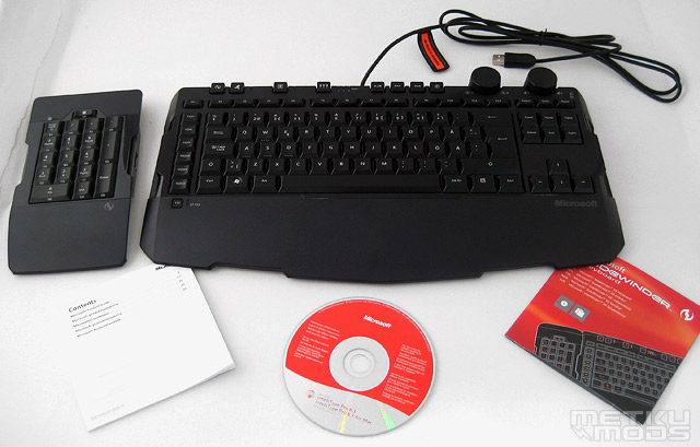 Microsoft SideWinder X5 Gaming Mouse and X6 Gaming Keyboard