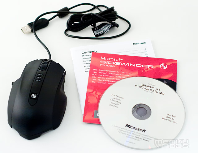 Microsoft SideWinder X5 Gaming Mouse and X6 Gaming Keyboard