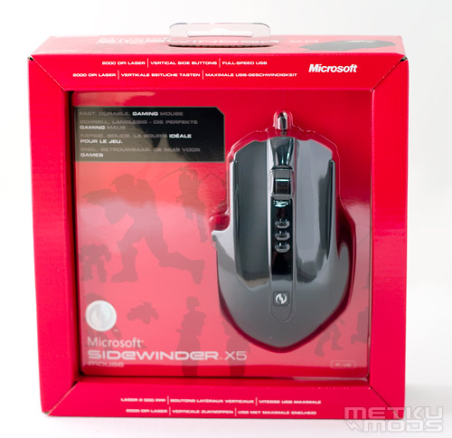 Microsoft SideWinder X5 Gaming Mouse and X6 Gaming Keyboard