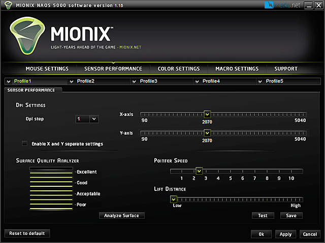 Mionix Naos 5000 pelihiiri - Pelihiiri josta et palaa vanhaan