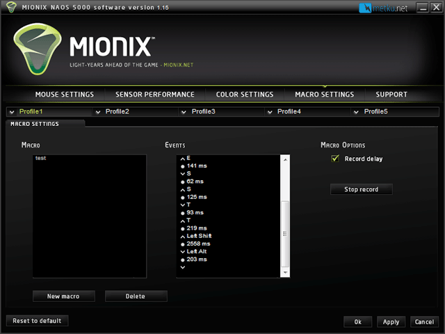 Mionix Naos 5000 pelihiiri - Pelihiiri josta et palaa vanhaan