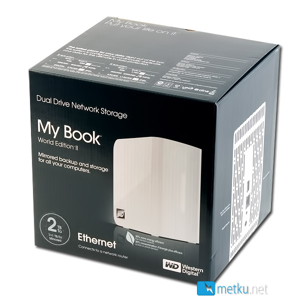 My Book - World Edition II - 2 TB - Storing your data to network made easy