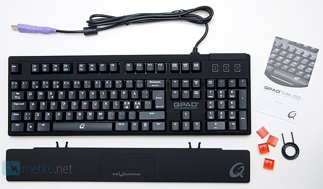 QPAD MK-Series Mechanical Keyboards - Mechanical action for pro users
