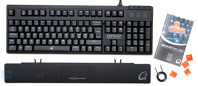 QPAD MK-Series Mechanical Keyboards - Mechanical action for pro users