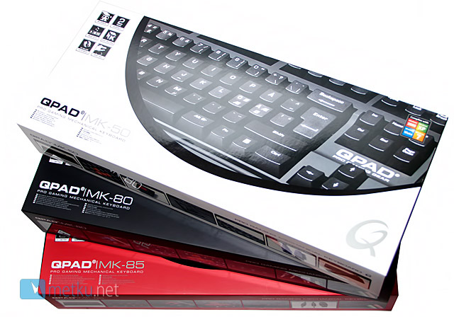 QPAD MK-Series Mechanical Keyboards - Mechanical action for pro users