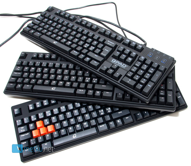 QPAD MK-Series Mechanical Keyboards - Mechanical action for pro users
