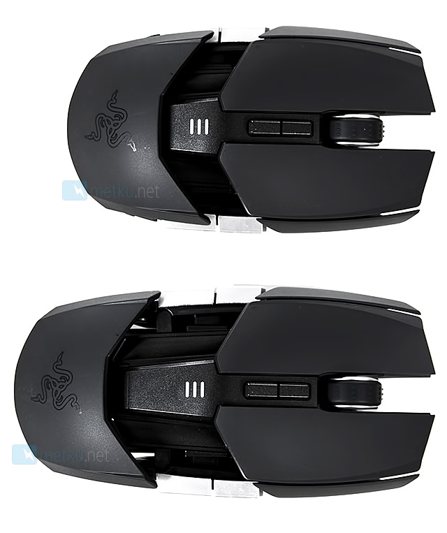 Razer Ouroboros -pelihiiri - Ergonominen ja varsin coolin designin omaava pelihiiri.