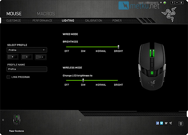 Razer Ouroboros Gaming Mouse - Ergonomic and downright cool looking gaming mouse.