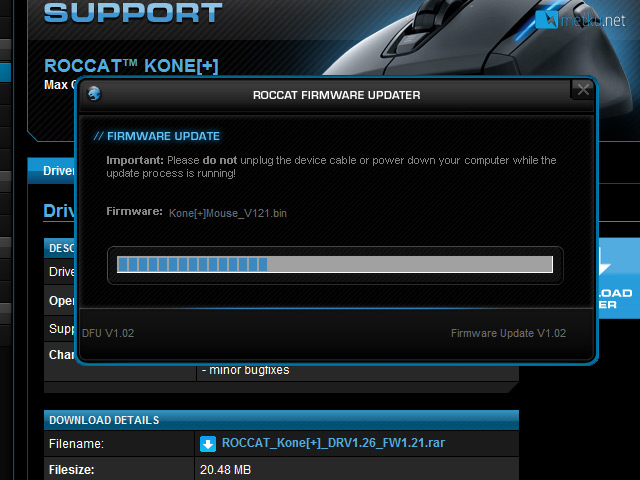 ROCCAT Kone+ - A large Gaming Mouse
