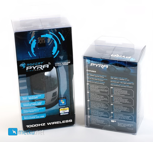 ROCCAT PYRA Wired + Wireless -