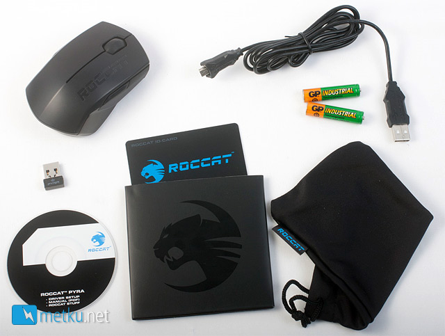 ROCCAT PYRA Wired + Wireless -